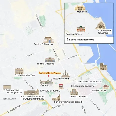 公寓 La Casetta In Piazza *